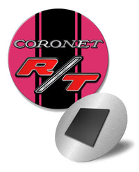 Dodge Coronet RT 1969 - 1970 Emblem Novelty Round Fridge Magnet