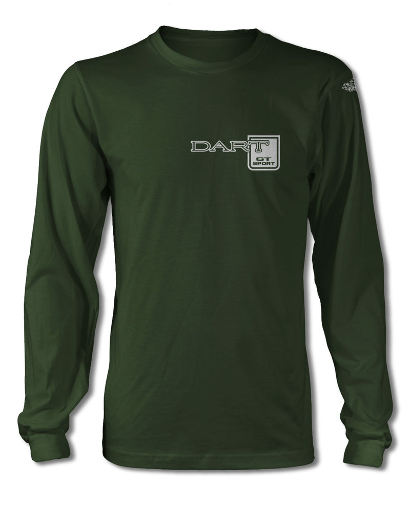 Dodge Dart GT Sport 1969 Emblem T-Shirt - Long Sleeves - Emblem