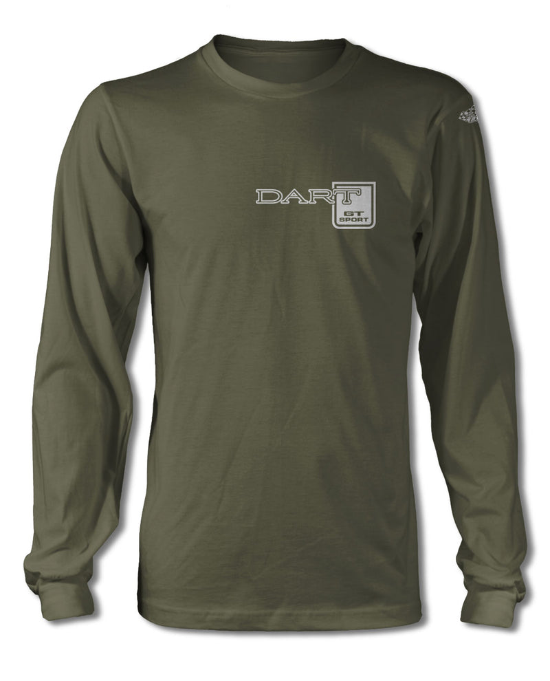 Dodge Dart GT Sport 1969 Emblem T-Shirt - Long Sleeves - Emblem