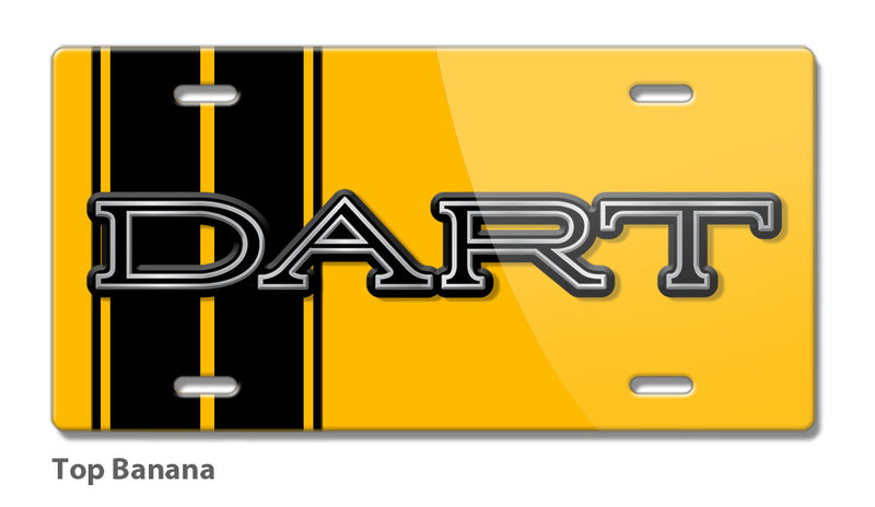 Dodge Dart 1969 Emblem Novelty License Plate