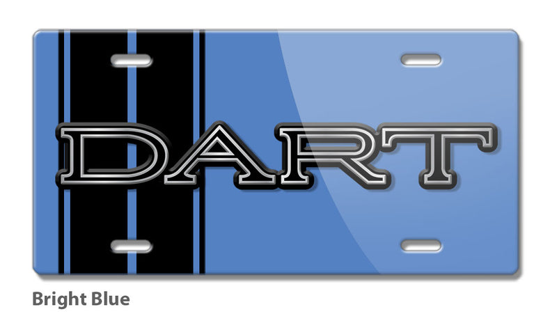 Dodge Dart 1969 Emblem Novelty License Plate