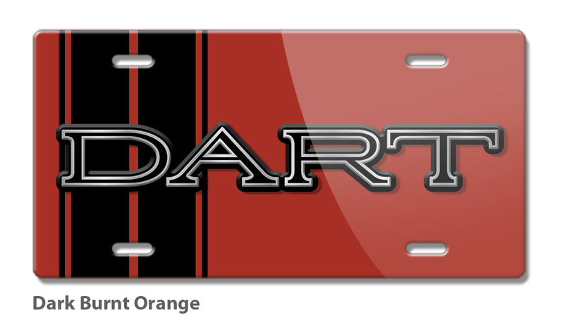 Dodge Dart 1969 Emblem Novelty License Plate