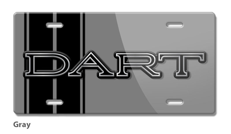 Dodge Dart 1969 Emblem Novelty License Plate