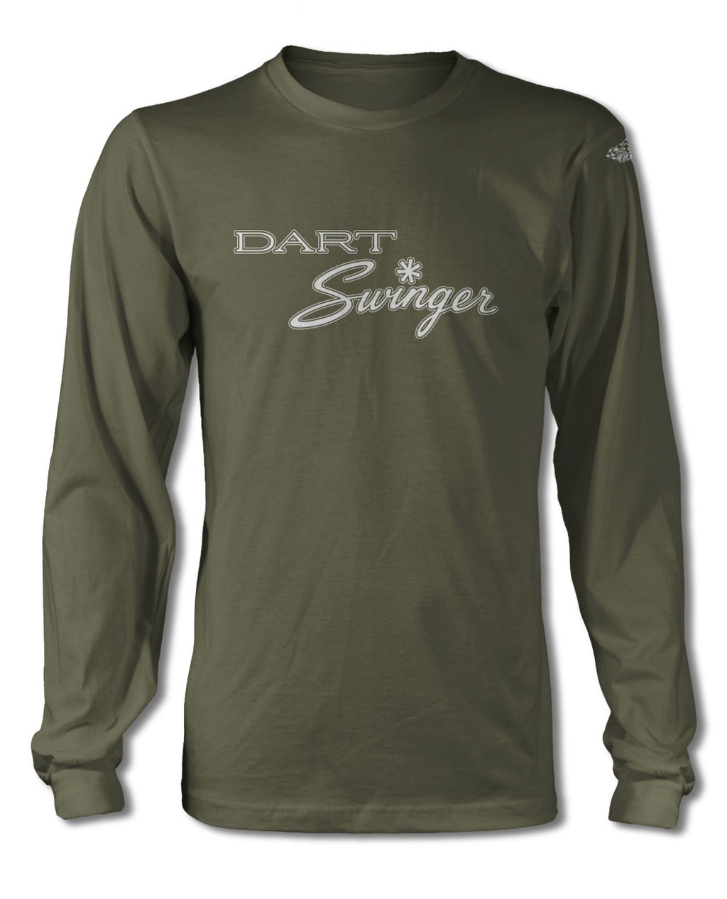 Dodge Dart Swinger 1970 Emblem T-Shirt - Long Sleeves - Emblem