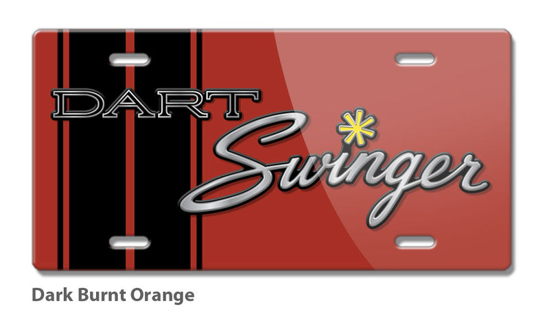 Dodge Dart Swinger 1970 Emblem Novelty License Plate