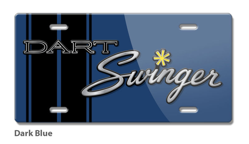 Dodge Dart Swinger 1970 Emblem Novelty License Plate