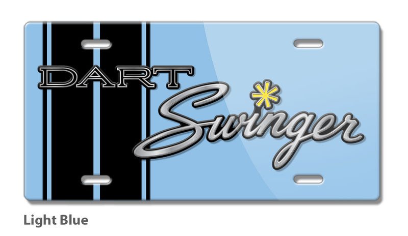 Dodge Dart Swinger 1970 Emblem Novelty License Plate