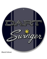 Dodge Dart Swinger 1970 Emblem Novelty Round Aluminum Sign