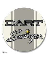 Dodge Dart Swinger 1970 Emblem Novelty Round Aluminum Sign