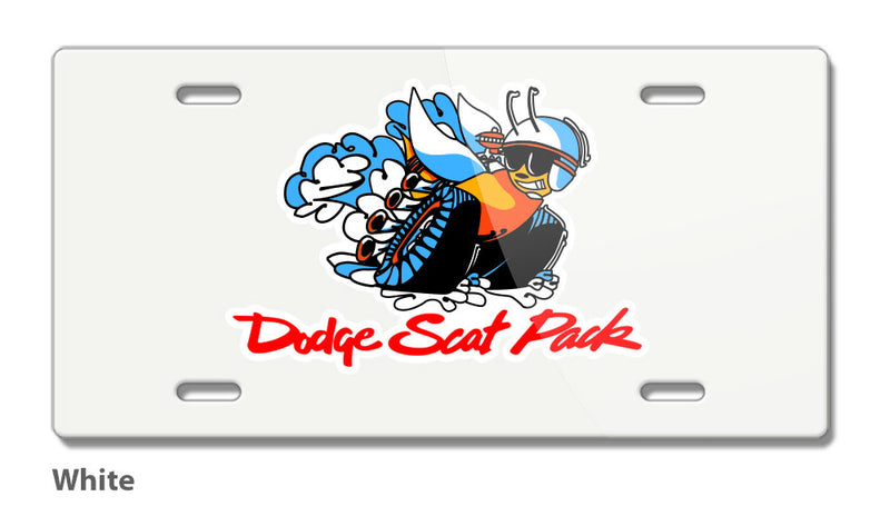 Dodge Scat Pack 1970 Emblem Novelty License Plate