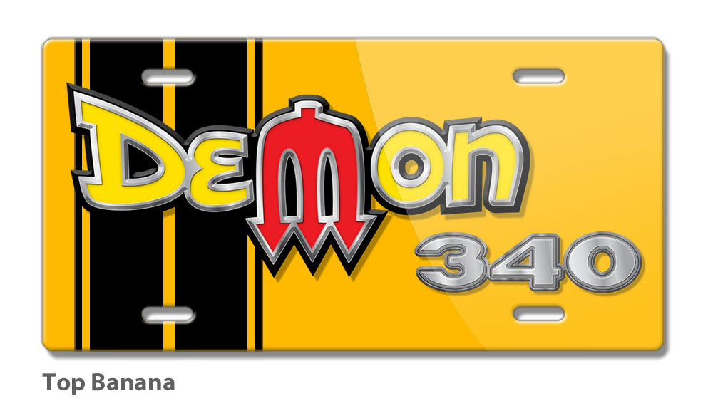 Dodge Dart Demon 340 1971 Emblem Novelty License Plate – Legend Lines