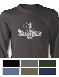 Dodge Dart Demon 1971 Emblem T-Shirt - Long Sleeves - Emblem