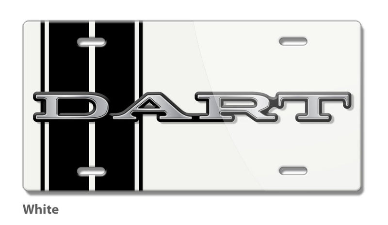 Dodge Dart 1971 Emblem Novelty License Plate
