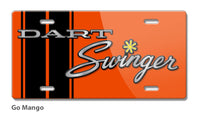 Dodge Dart Swinger 1971 Emblem Novelty License Plate
