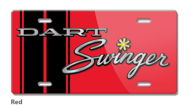 Dodge Dart Swinger 1971 Emblem Novelty License Plate