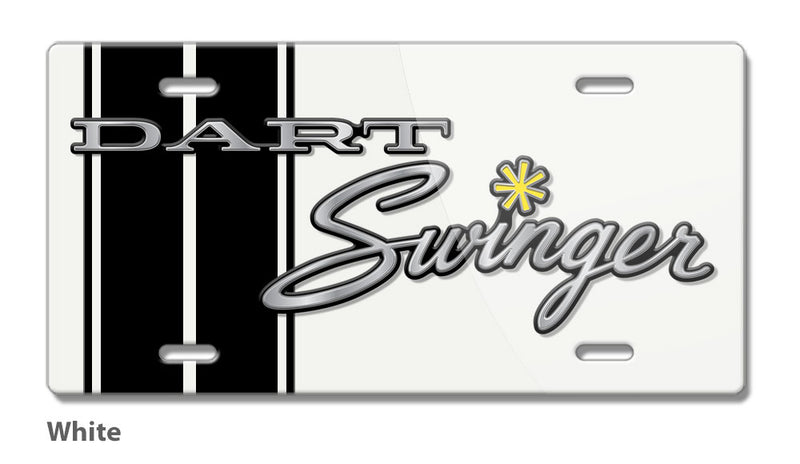 Dodge Dart Swinger 1971 Emblem Novelty License Plate