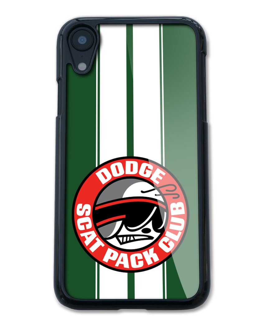 Dodge Scat Pack 1971 Emblem Smartphone Case - Racing Stripes - Logo