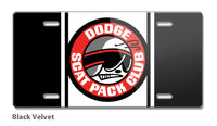 Dodge Scat Pack 1971 Emblem Novelty License Plate