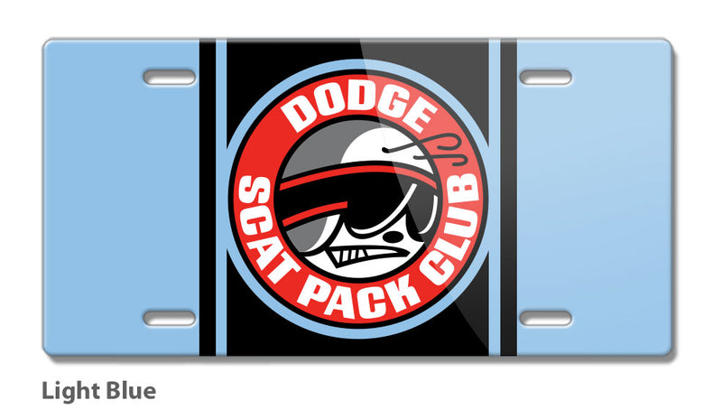 Dodge Scat Pack 1971 Emblem Novelty License Plate