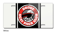 Dodge Scat Pack 1971 Emblem Novelty License Plate