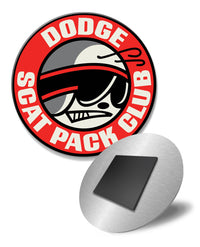 Dodge Scat Pack 1971 Emblem Round Fridge Magnet