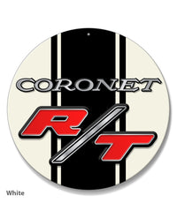 Dodge Coronet RT 1969 - 1970 Emblem Novelty Round Aluminum Sign