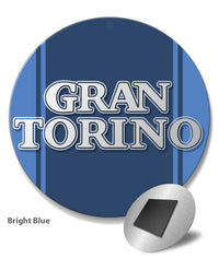 Ford Gran Torino 1972 - 1975 Emblem Round Fridge Magnet