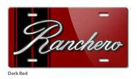 1972 - 1976 Ford Ranchero Emblem Novelty License Plate