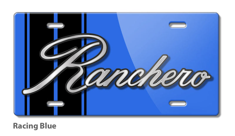 1972 - 1976 Ford Ranchero Emblem Novelty License Plate
