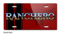 1977 - 1979 Ford Ranchero Emblem Novelty License Plate