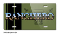 1977 - 1979 Ford Ranchero Emblem Novelty License Plate