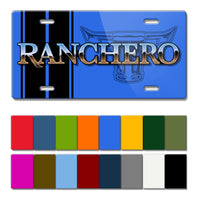 1977 - 1979 Ford Ranchero Emblem Novelty License Plate