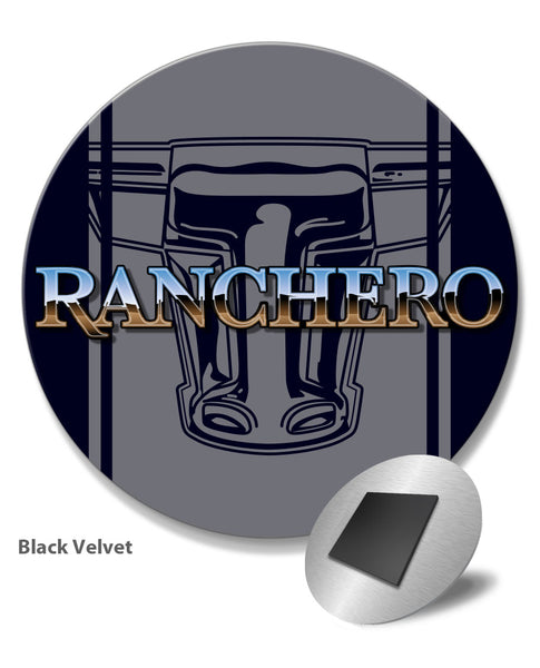 1977 - 1979 Ford Ranchero Emblem Round Fridge Magnet – Legend Lines