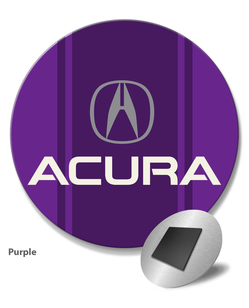 Acura Emblem Round Fridge Magnet