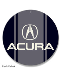 Acura Emblem Round Aluminum Sign