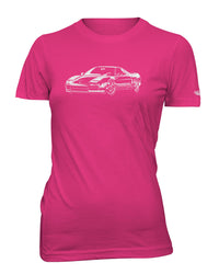 Honda Acura NSX 1990 - 2005 3/4 T-Shirt - Women - Spotlights