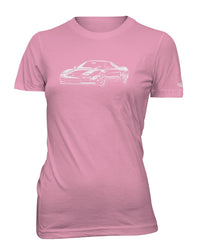 Honda Acura NSX 1990 - 2005 3/4 T-Shirt - Women - Spotlights