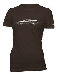 Honda Acura NSX 1990 - 2005 Coupe T-Shirt - Women - Side View