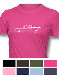 Honda Acura NSX 1990 - 2005 Women T-Shirt - Side View