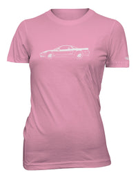Honda Acura NSX 1990 - 2005 Coupe T-Shirt - Women - Side View