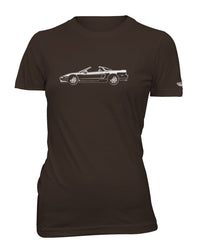 Honda Acura NSX Top Off 1990 - 2005 T-Shirt - Women - Side View