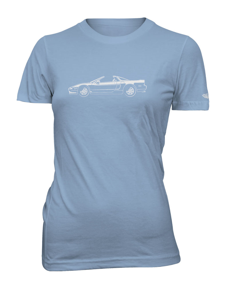 Honda Acura NSX Top Off 1990 - 2005 T-Shirt - Women - Side View