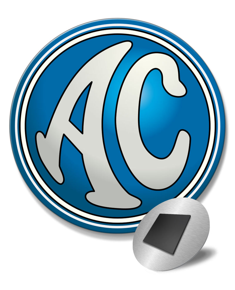 AC Emblem Round Fridge Magnet