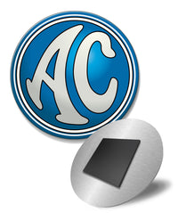 AC Emblem Round Fridge Magnet