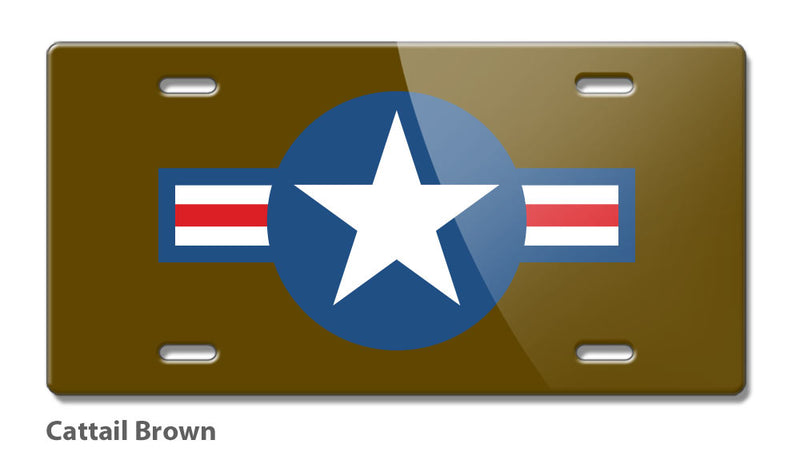 U.S. Air Force Post War Emblem Novelty License Plate