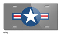 U.S. Air Force Post War Emblem Novelty License Plate