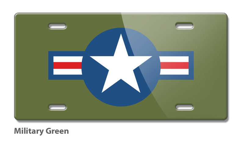 U.S. Air Force Post War Emblem Novelty License Plate