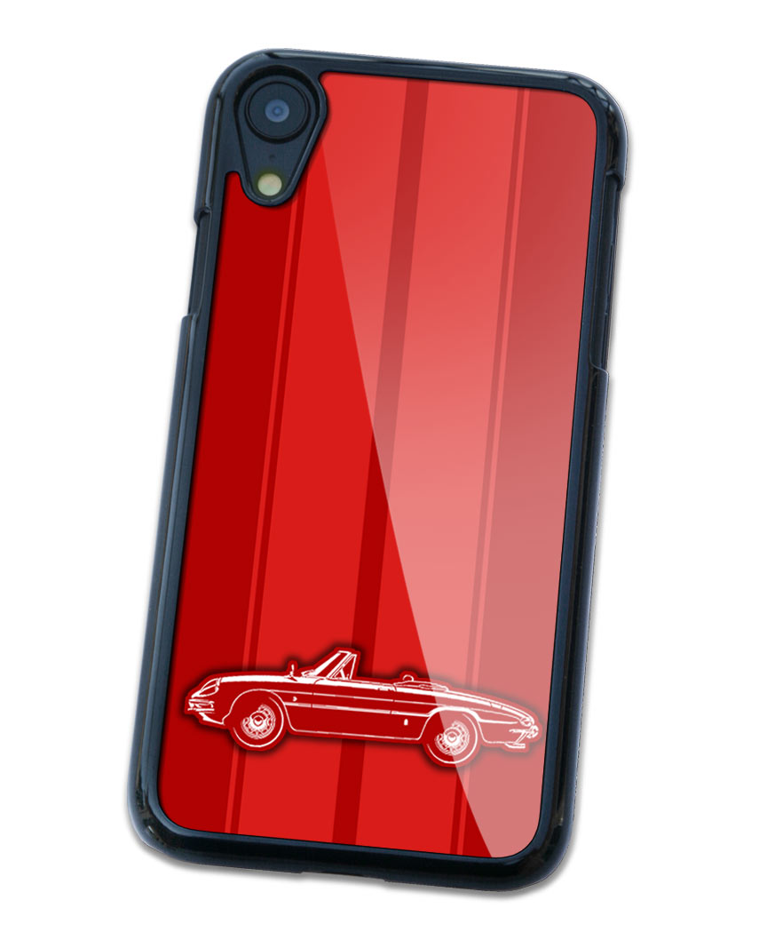 Alfa Romeo Spider Veloce Convertible Duetto 1966 - 1969 Smartphone Case - Racing Stripes