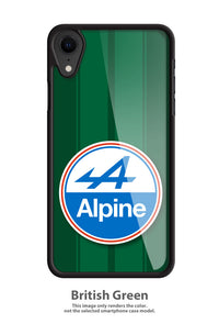 Alpine Renault Badge Emblem Smartphone Case - Racing Stripes