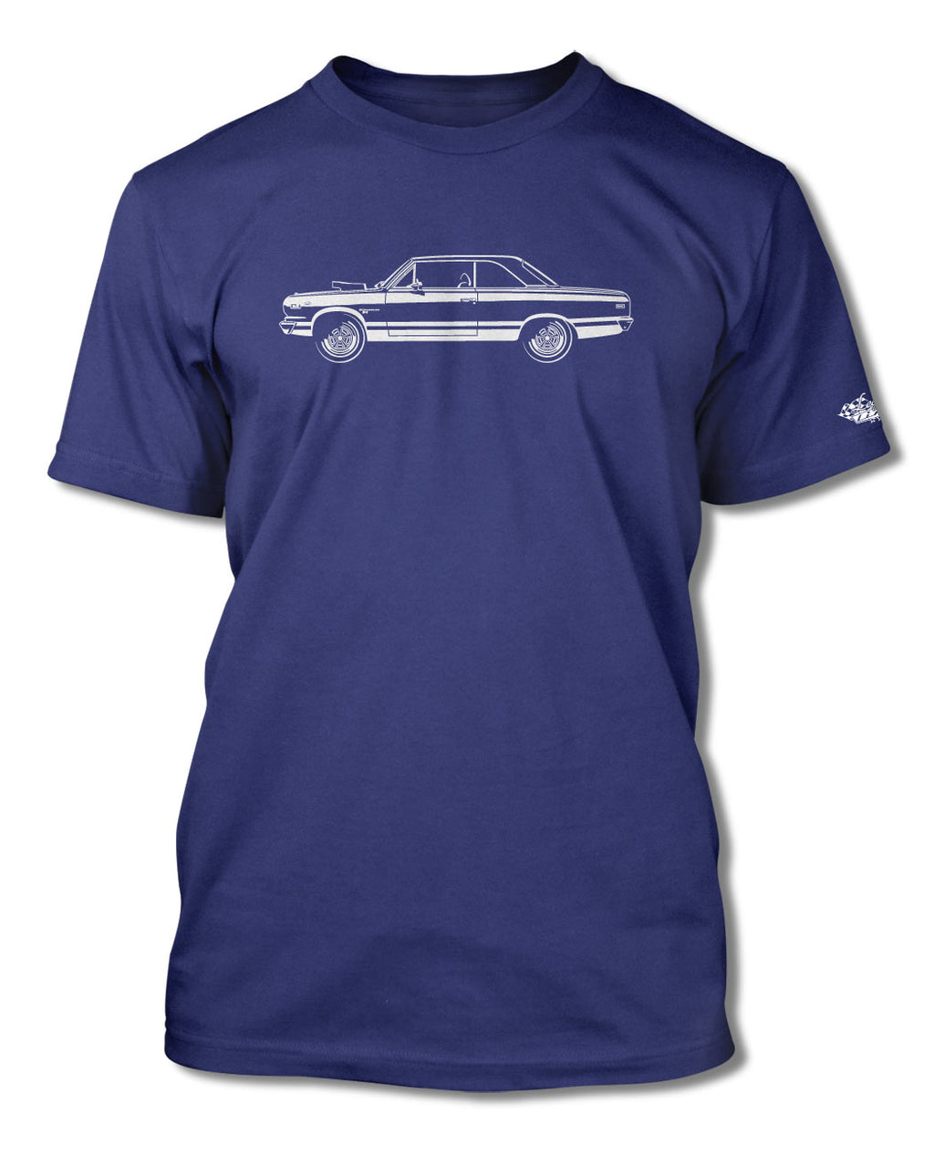 1969 AMC Hurst S/C Rambler Coupe T-Shirt - Men - Side View